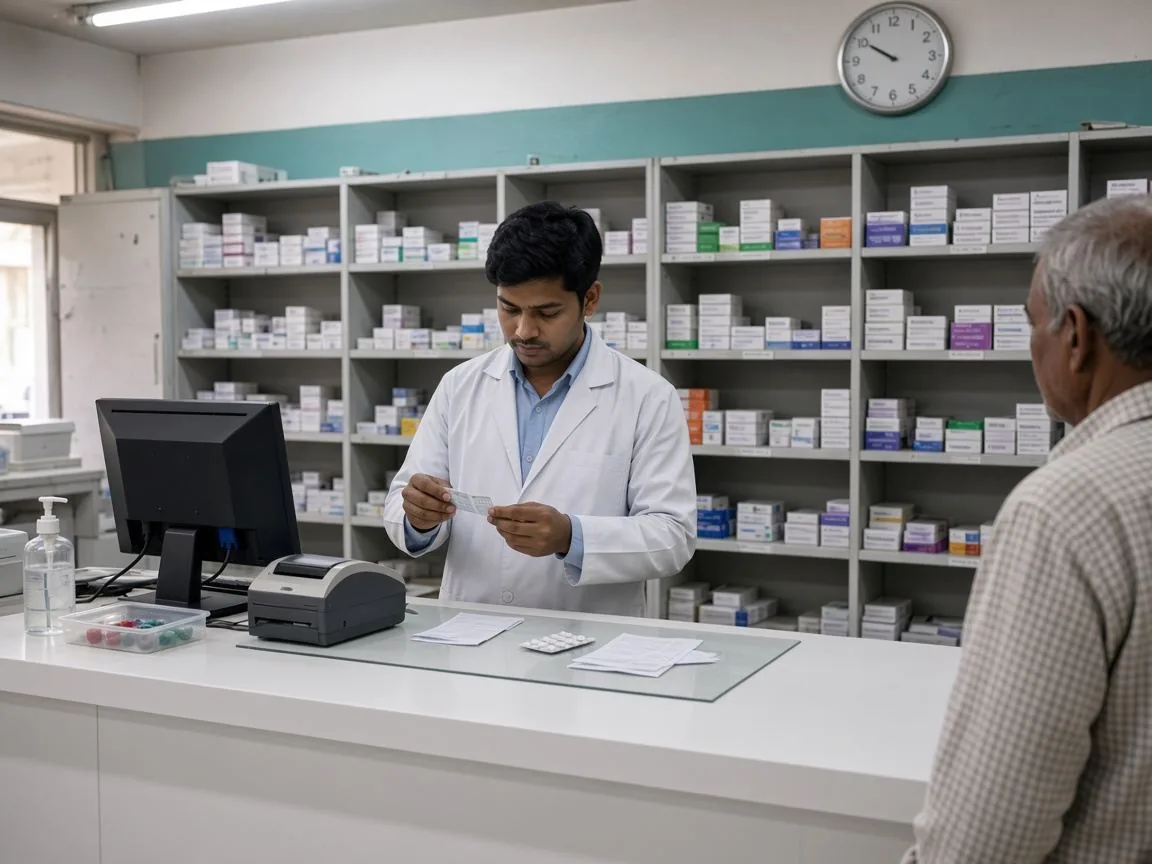 Pharmacy at ZenHeal Cancer Hospital Varanasi