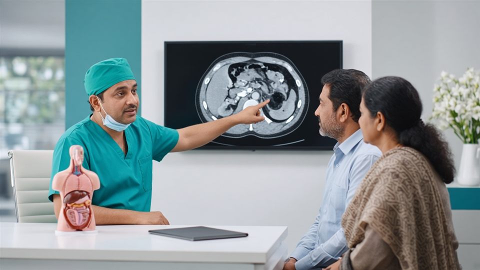 Surgical oncology team in a ZenHeal operation theatre