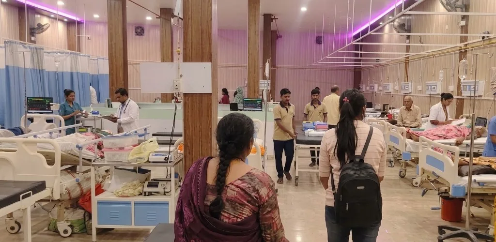 General ward at ZenHeal Cancer Hospital Varanasi